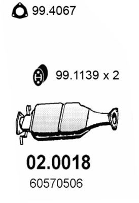 Obrázok Katalyzátor ASSO  020018