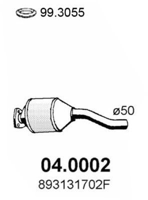 Obrázok Katalyzátor ASSO  040002