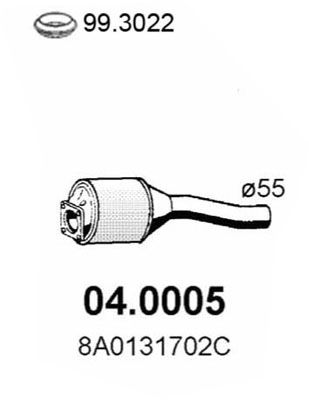 Obrázok Katalyzátor ASSO  040005