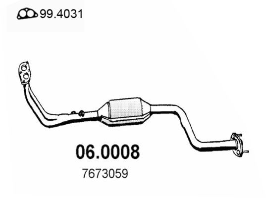Obrázok Katalyzátor ASSO  060008