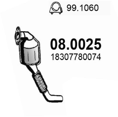 Obrázok Katalyzátor ASSO  080025