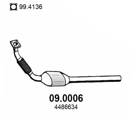 Obrázok Katalyzátor ASSO  090006
