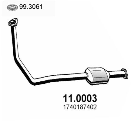 Obrázok Katalyzátor ASSO  110003