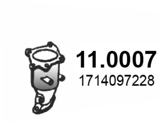 Obrázok Katalyzátor ASSO  110007