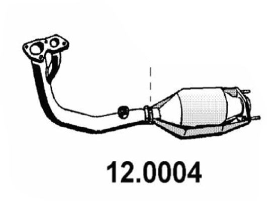 Obrázok Katalyzátor ASSO  120004