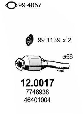 Obrázok Katalyzátor ASSO  120017