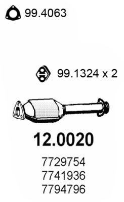 Obrázok Katalyzátor ASSO  120020