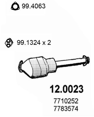 Obrázok Katalyzátor ASSO  120023