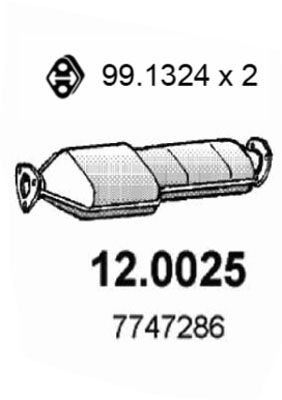 Obrázok Katalyzátor ASSO  120025