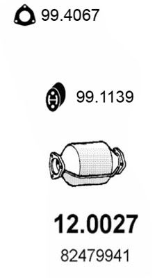 Obrázok Katalyzátor ASSO  120027