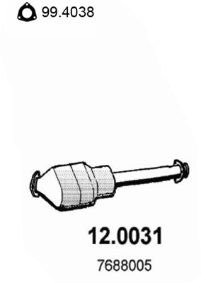 Obrázok Katalyzátor ASSO  120031