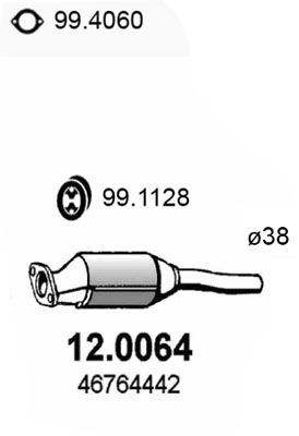 Obrázok Katalyzátor ASSO  120064