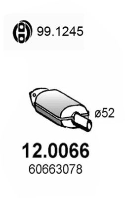 Obrázok Katalyzátor ASSO  120066