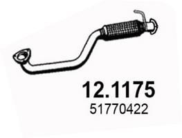 Obrázok Výfukové potrubie ASSO  121175