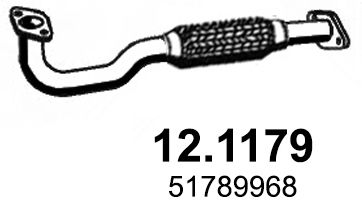 Obrázok Výfukové potrubie ASSO  121179