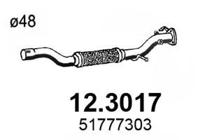 Obrázok Výfukové potrubie ASSO  123017