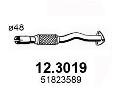 Obrázok Výfukové potrubie ASSO  123019