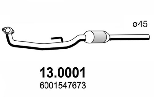 Obrázok Katalyzátor ASSO  130001