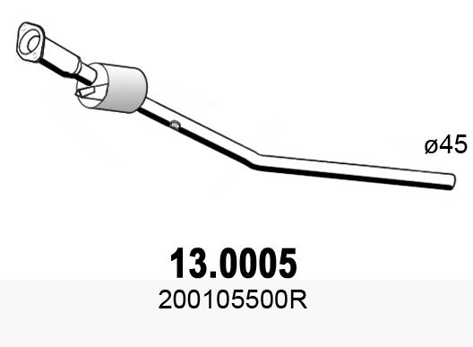 Obrázok Katalyzátor ASSO  130005