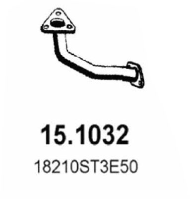 Obrázok Výfukové potrubie ASSO  151032