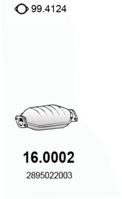 Obrázok Katalyzátor ASSO  160002