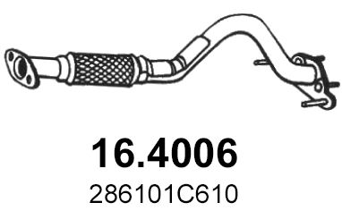 Obrázok Výfukové potrubie ASSO  164006
