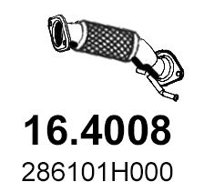 Obrázok Výfukové potrubie ASSO  164008