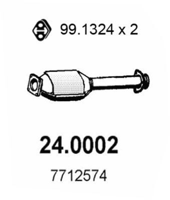 Obrázok Katalyzátor ASSO  240002