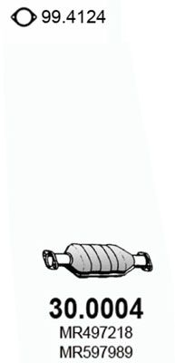 Obrázok Katalyzátor ASSO  300004