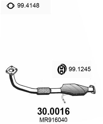 Obrázok Katalyzátor ASSO  300016
