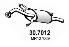 Obrázok Koncový tlmič výfuku ASSO  307012