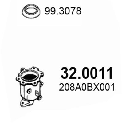 Obrázok Katalyzátor ASSO  320011
