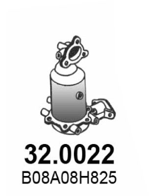 Obrázok Katalyzátor ASSO  320022