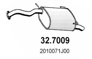 Obrázok Koncový tlmič výfuku ASSO  327009