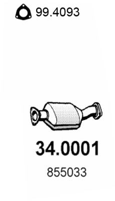 Obrázok Katalyzátor ASSO  340001