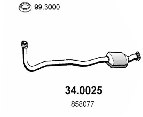 Obrázok Katalyzátor ASSO  340025