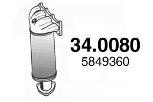 Obrázok Katalyzátor ASSO  340080