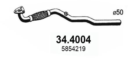 Obrázok Výfukové potrubie ASSO  344004