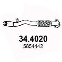 Obrázok Výfukové potrubie ASSO  344020