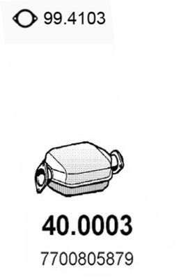 Obrázok Katalyzátor ASSO  400003