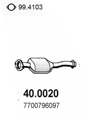 Obrázok Katalyzátor ASSO  400020