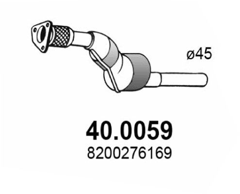 Obrázok Katalyzátor ASSO  400059