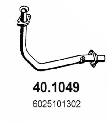 Obrázok Výfukové potrubie ASSO  401049