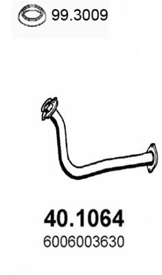 Obrázok Výfukové potrubie ASSO  401064