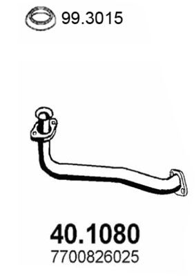 Obrázok Výfukové potrubie ASSO  401080