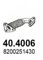 Obrázok Výfukové potrubie ASSO  404006