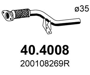 Obrázok Výfukové potrubie ASSO  404008