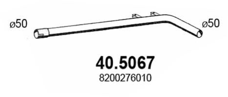 Obrázok Výfukové potrubie ASSO  405067