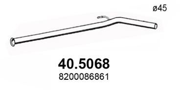 Obrázok Výfukové potrubie ASSO  405068