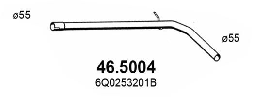 Obrázok Výfukové potrubie ASSO  465004